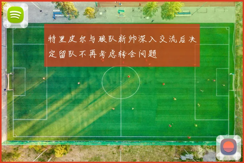 特里皮尔与狼队新帅深入交流后决定留队不再考虑转会问题